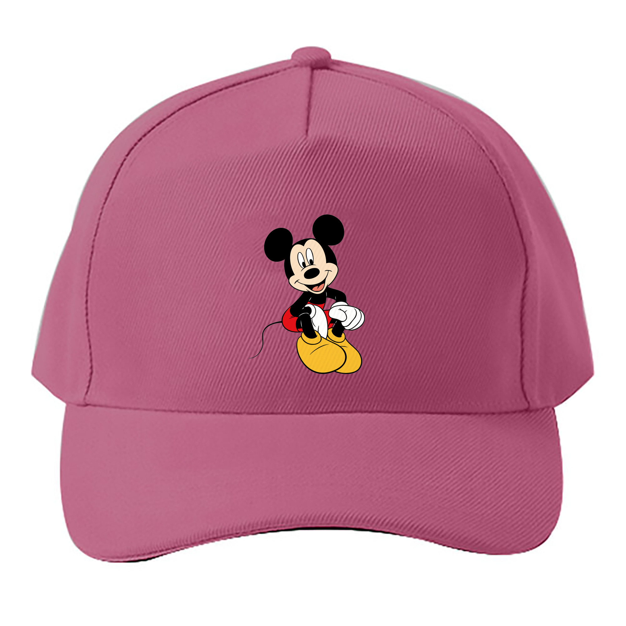 （画像用） ミッキーマウス Mickey Mouse ベースボールキャップ 綿100％ 男女兼用 帽子 スポーツ